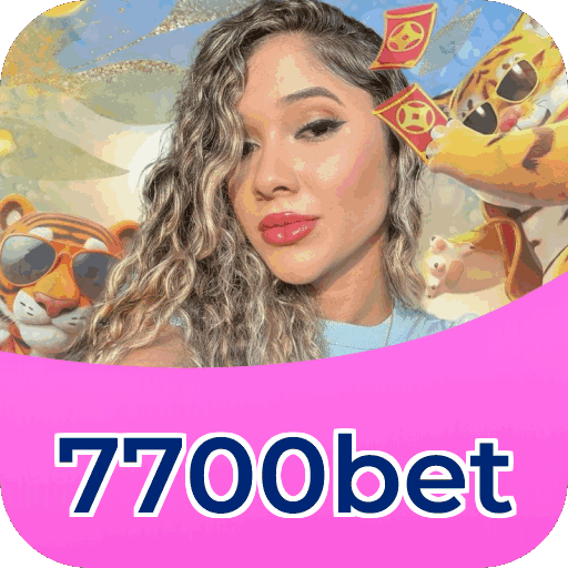 Interface do aplicativo 7700bet mostrando jogos disponíveis no iOS e Android